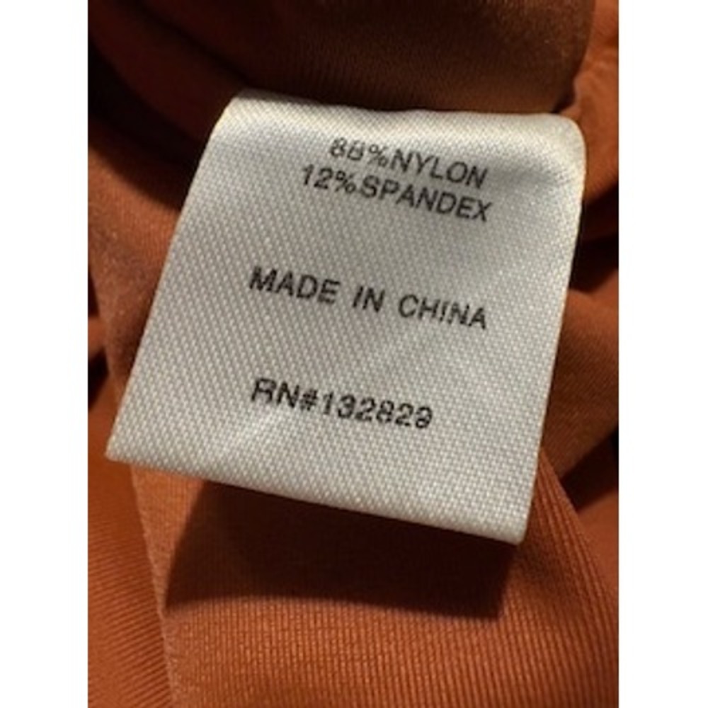 SUPERDOWN Ruched Mini Dress Small Rust Orange Open Back Revolve Night Out Party - Picture 8 of 8